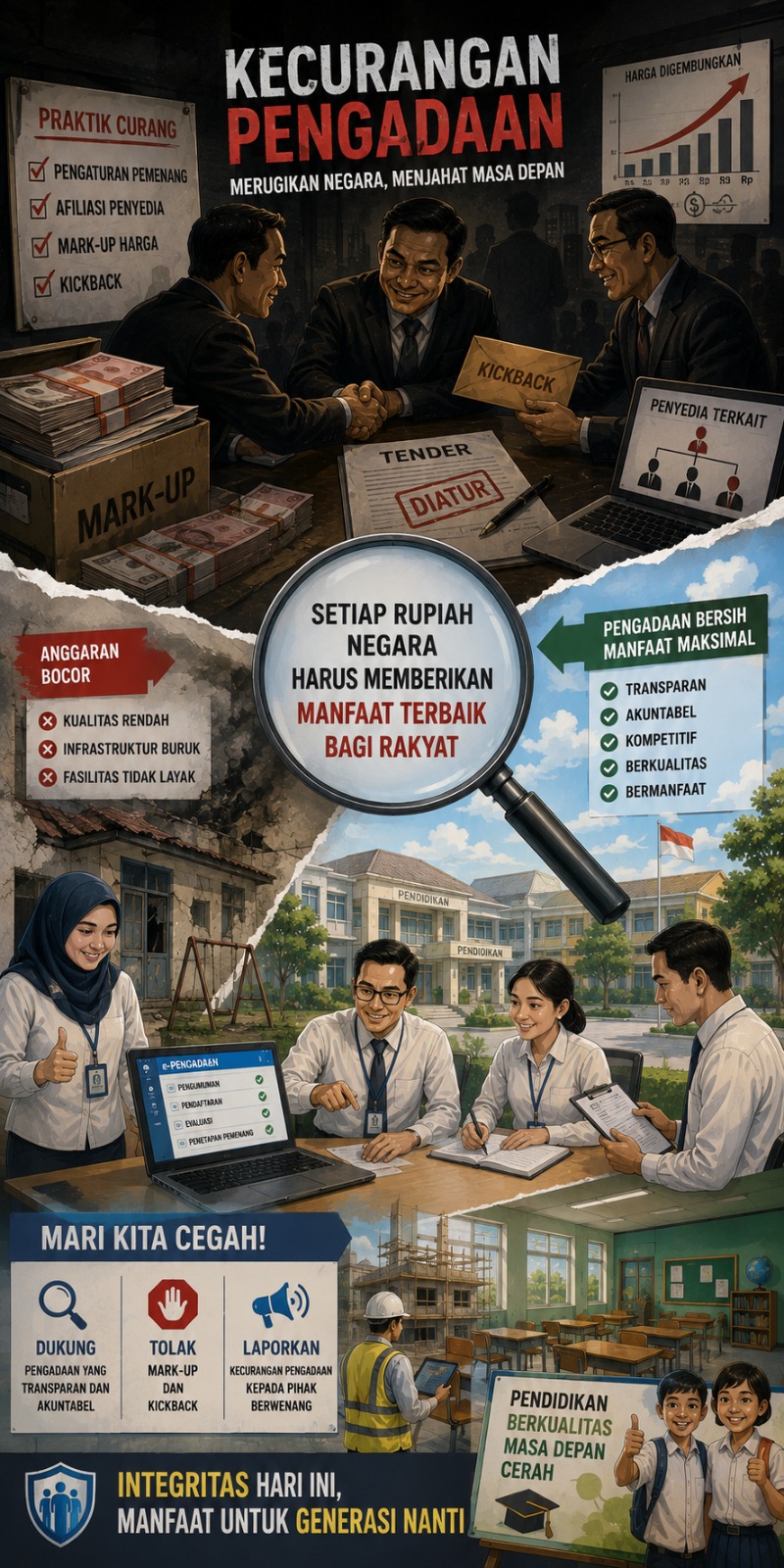 Ilustrasi Kecurangan Pengadaan