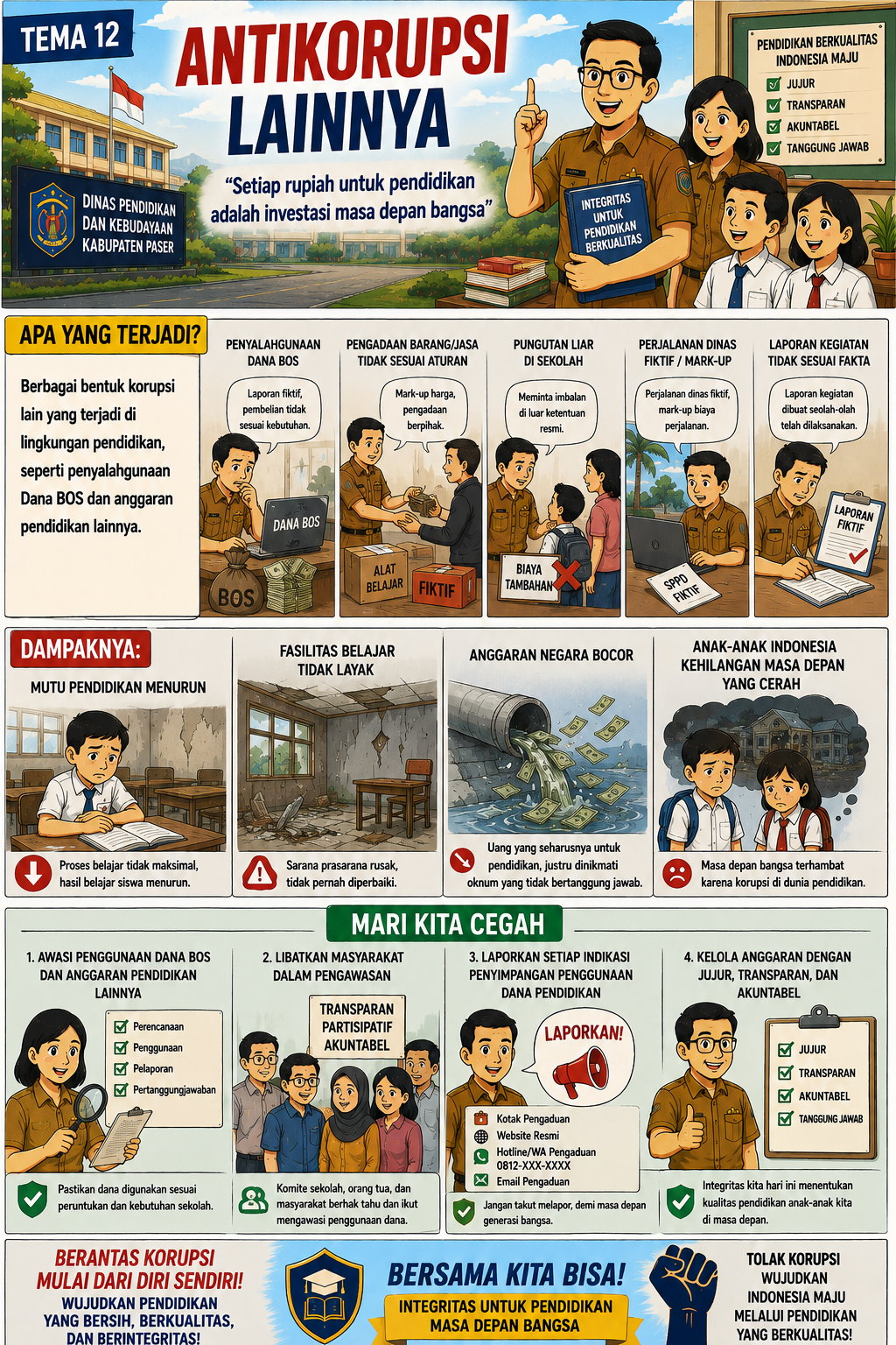 Komik Strip Antikorupsi Lainnya